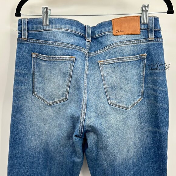 J.Crew Slim Broken-In Distressed Boyfriend Jeans Size 30 - Picture 3 of 6